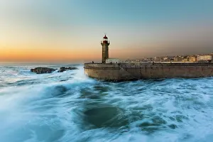 Direction: Lighthouse Foz do Douro, Grande Porto, Norte, Portugal