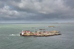 Interest: Lighthouse Gefveskaer on an island near Gothenborg