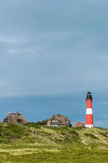 Frisian: Lighthouse, Hoernum, Sylt, North Frisia, Schleswig-Holstein