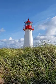 Sylt: Lighthouse List-West, Elbow, Sylt, North Frisian
