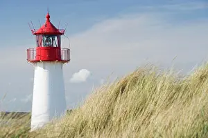 Navy: Lighthouse List-West, List, Sylt island, Schleswig-Holstein