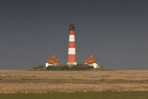 Lighthouses: Lighthouse Westerhever - National Park Waddensea - Germany