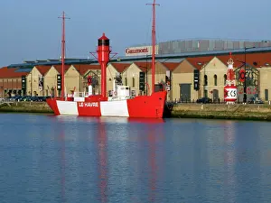 Docks: Lightship, Docks Vauban, Le Havre, France