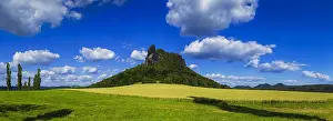 Wheat: Lilienstein in Saxon Switzerland