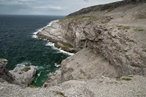 Calcareous: Limestone cliffs at Burnt Cape
