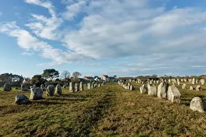 Morbihan: line of menhirs at Ménec