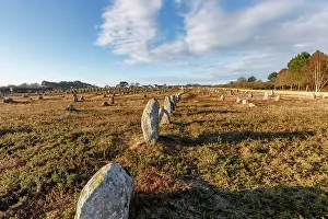 Morbihan: line of menhirs at Ménec