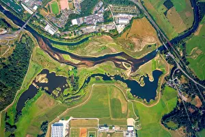 Lippe: Lippe estuary, Lippe delta, Wesel, Ruhr district
