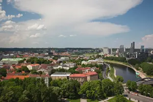 Lithuania: Lithuania, Vilnius, Gediminas Hill elevated