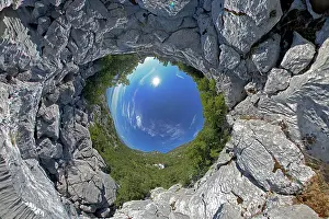 Croatia: Little Planet, landscape near Sveti Juraj, Kvarner