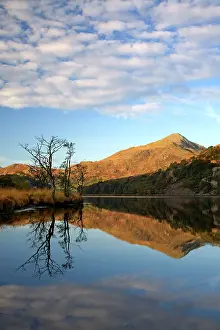 Llyn: Llyn Gwynant - reflections on a beautiful autumn