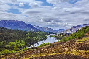 Affric: Loch Affric - Loch Affric located amidst caledonian