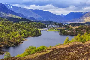Affric: Loch Affric - Loch Affric located amidst caledonian