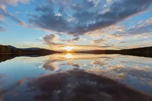 Silence: Loch Morlich at sunset - Cairngorms National Park