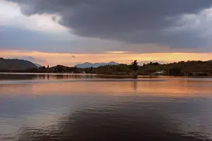 Ness: Loch Ness, Scotland. Another peaceful sunset