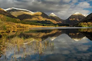 Loch: Loch Urr with reflection of Stob Coire and Stob