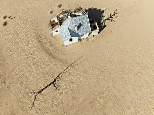 Abandoned: The long abandoned Garum train station in the southern Namib Desert