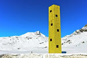 Lookout: Lookout Las Colonna, Bivio, Julier Pass, Canton