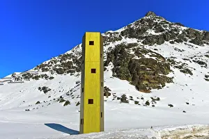Lookout: Lookout Las Colonnas, Bivio, Julier Pass, Canton