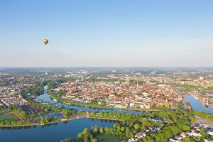 Church: Luebeck aerial