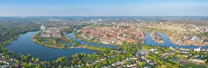 Church: Luebeck aerial
