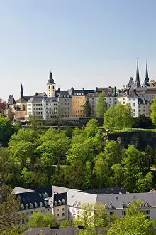 Luxembourg: Luxembourg, Luxembourg City. View of upper