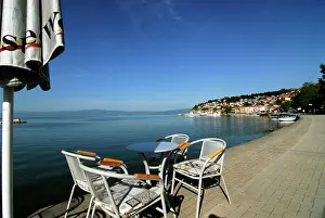 Iron: Macedonia, Ohrid. Garden iron furnitures: