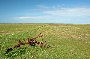Machair: Machair with abandoned plough