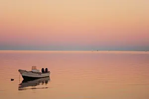 Tulear: Madagascar, Tulear, Ifaty, pink sunrise