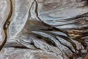 Rift: Magadi lake in Kenya, Patterns