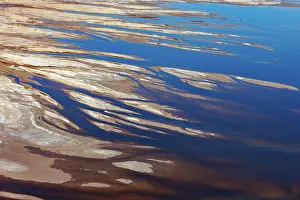 Rift: Magadi lake in Kenya, Patterns