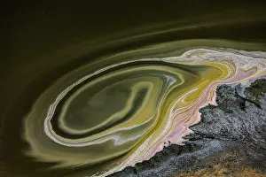 Rift: Magadi lake in Kenya, Patterns