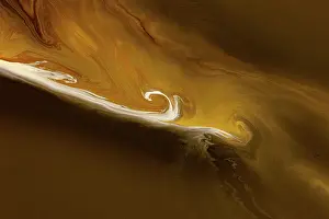 Rift: Magadi lake in Kenya, Patterns