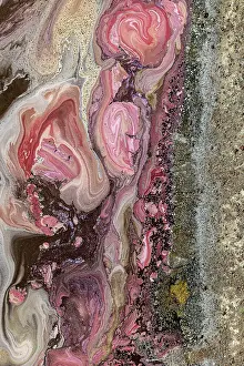 Rift: Magadi lake in Kenya, Patterns