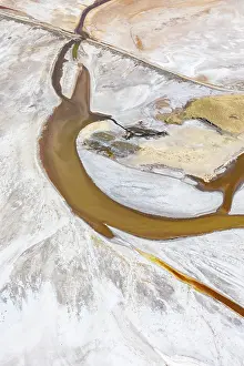 Rift: Magadi lake in Kenya, Patterns