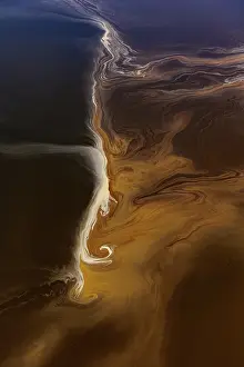 Rift: Magadi lake in Kenya, Patterns