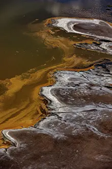 Rift: Magadi lake in Kenya, Patterns