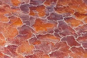 Rift: Magadi lake in Kenya, Patterns