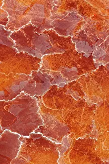 Rift: Magadi lake in Kenya, Patterns