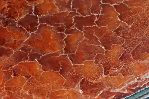 Rift: Magadi lake in Kenya, Patterns