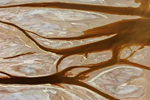 Rift: Magadi lake in Kenya, Patterns