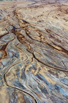Rift: Magadi lake in Kenya, Patterns