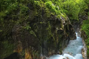 Gorge: Magical Wimbach Gorge in Ramsau in Berchtesgadener Land