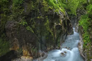 Gorge: Magical Wimbach Gorge in Ramsau in Berchtesgadener Land
