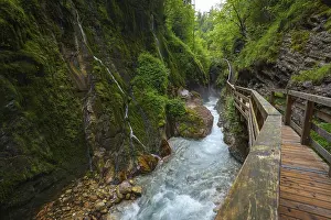 Gorge: Magical Wimbach Gorge in Ramsau in Berchtesgadener Land