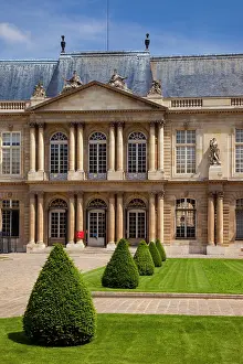 Main: Main entry to Hotel de Soubise, now the