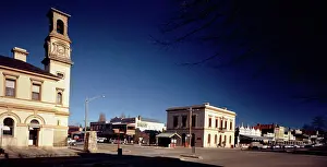 19th: Main street of Beechworth, 19th-century gold-mining