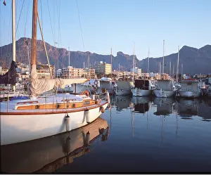 Harbours: MAJORCA - Port of Pollensa and busy marina