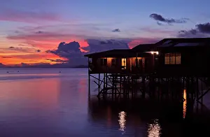 Stilt: Malaysia, Borneo, Semporna, Mabul, Dayak