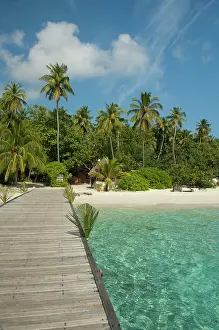 Dock: Maldives, North Male Atoll, Island of Kuda